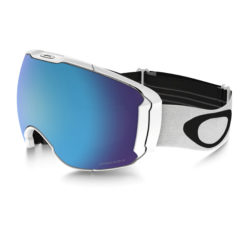 Men's Oakley Goggles - Oakley Airbrake XL. Polished White 2017 - Prizm Sapphire Iridium & Prizm Hi Pink Iridium